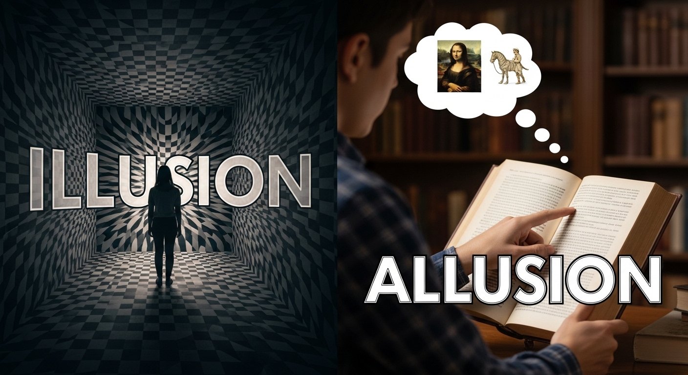 Difference Between Illusion and Allusion