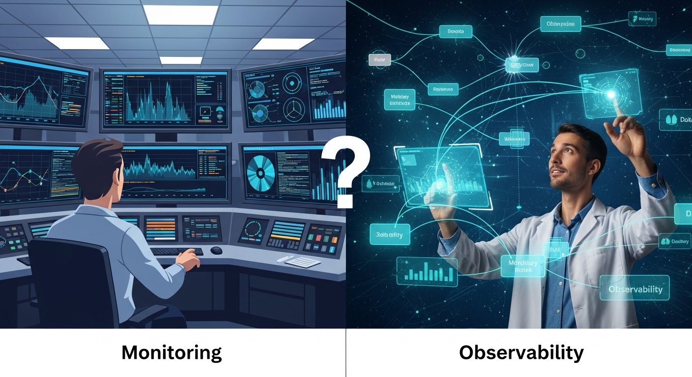 Difference Between Observability and Monitoring