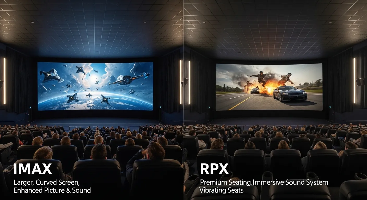 Difference Between IMAX and RPX
