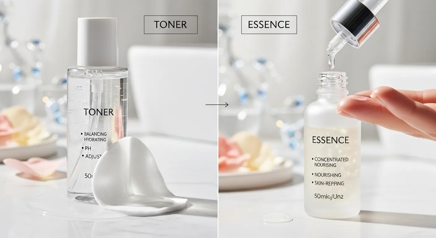Difference Between Toner and Essence