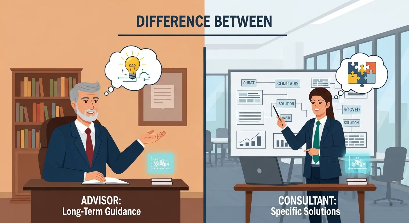 Difference Between Advisor and Consultant
