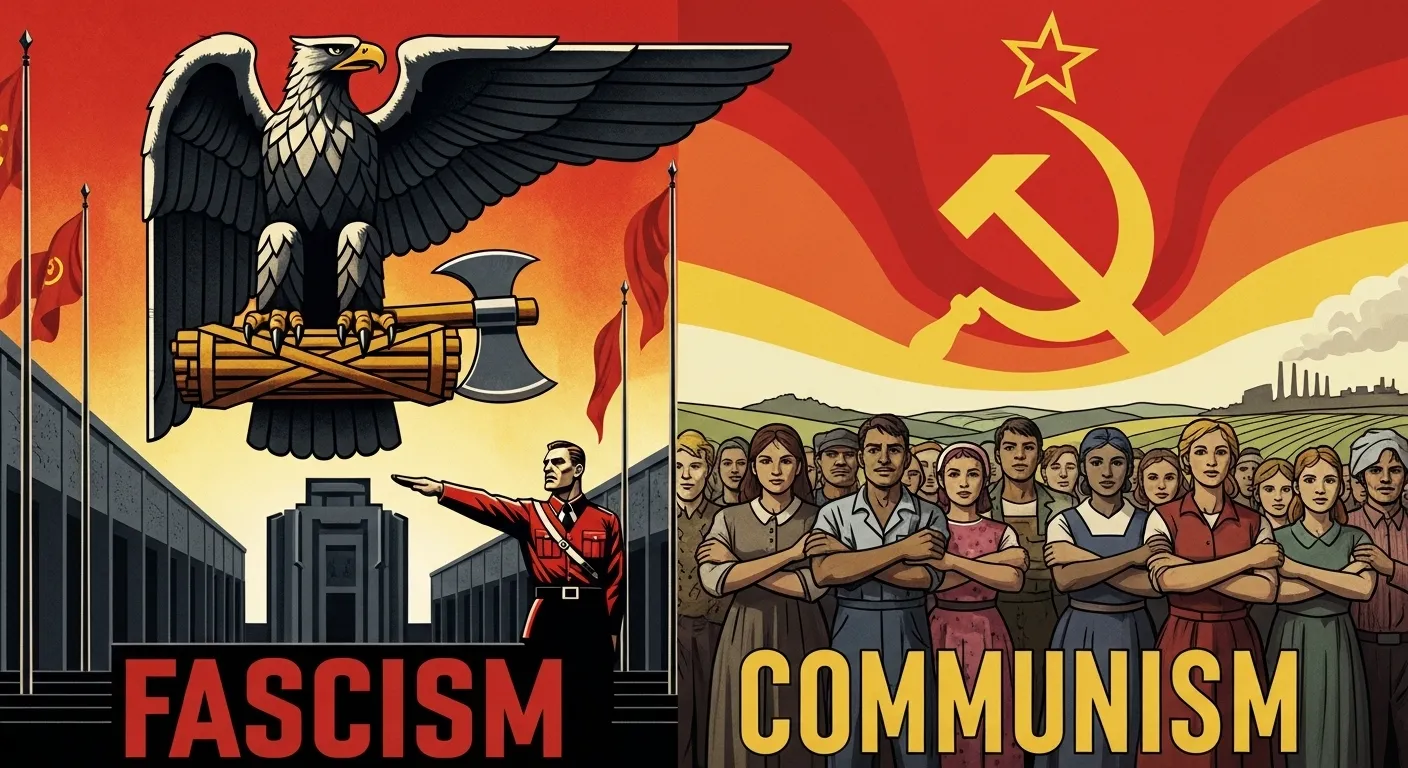 Difference Between Fascist and Communis