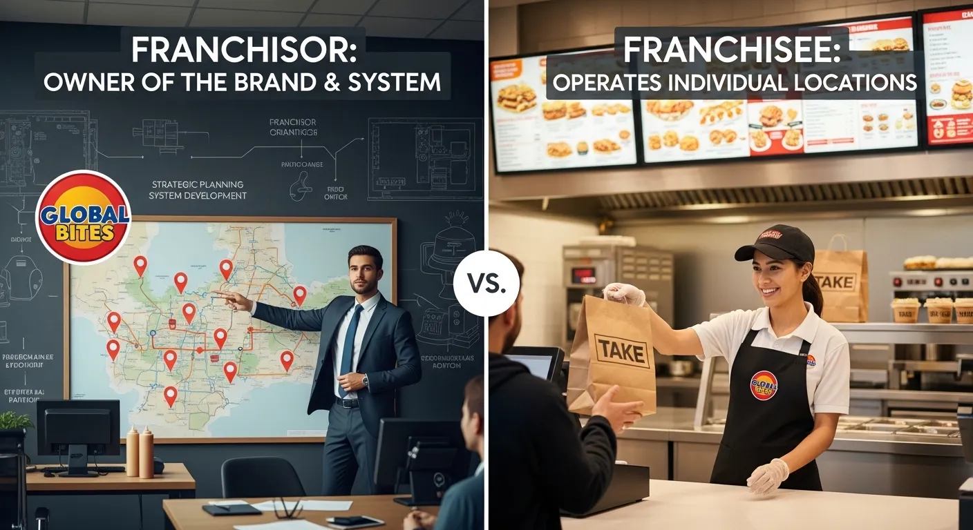 Difference-Between-Franchisor-and-Franchisee