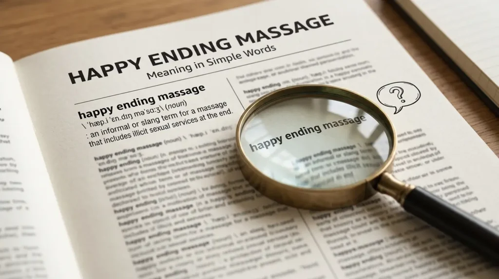 Happy Ending Massage Meaning in Simple Words