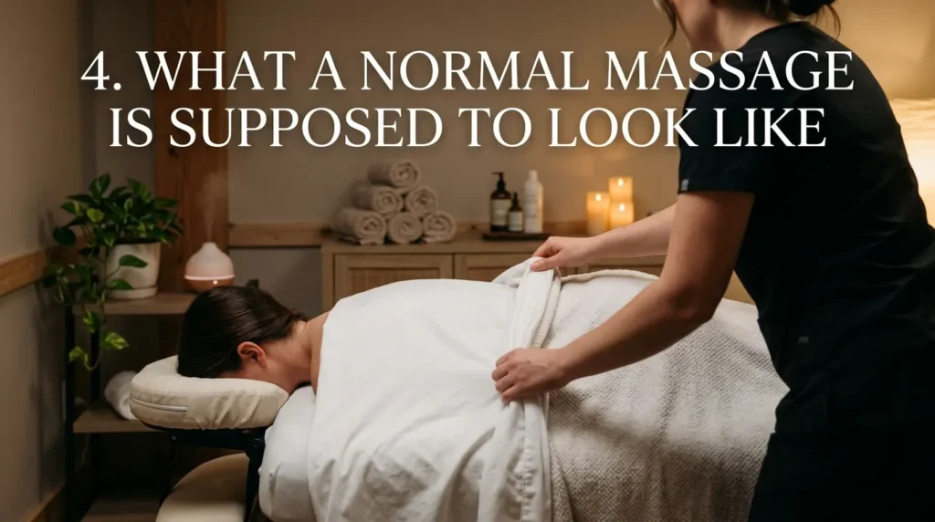 What a Normal Massage Is Supposed to Look Like