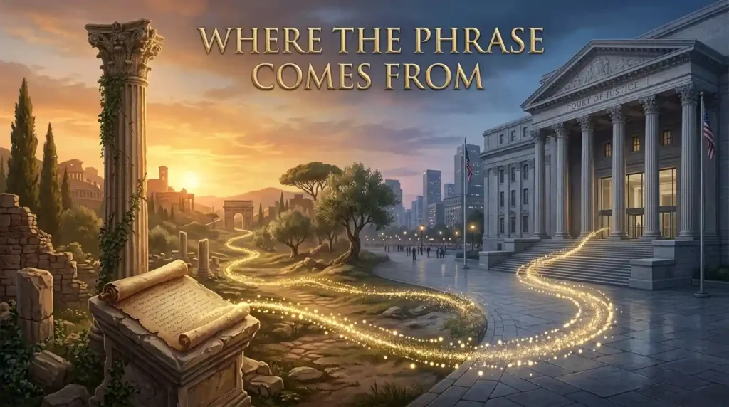 Where the Phrase Comes From